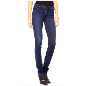 Goldsign Misfit Dark Wash Stretch Straight Leg Jeans